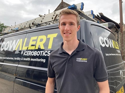 Scott Armstrong is back to support CowAlert sales in Ireland